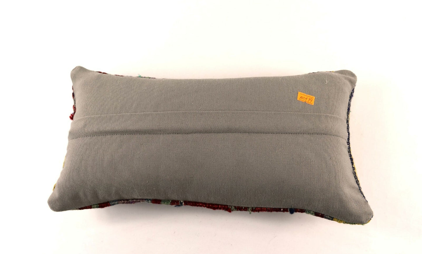 8x16 Kilim Pillow Cover Vintage Tribal Oushak Kilim Ethnic Lumbar Cover A2979