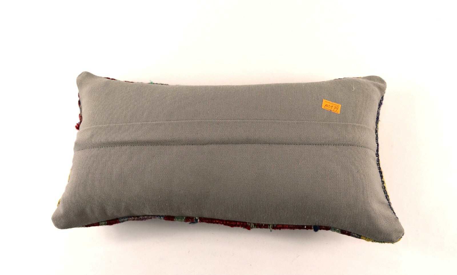 8x16 Kilim Pillow Cover Vintage Tribal Oushak Kilim Ethnic Lumbar Cover A2979