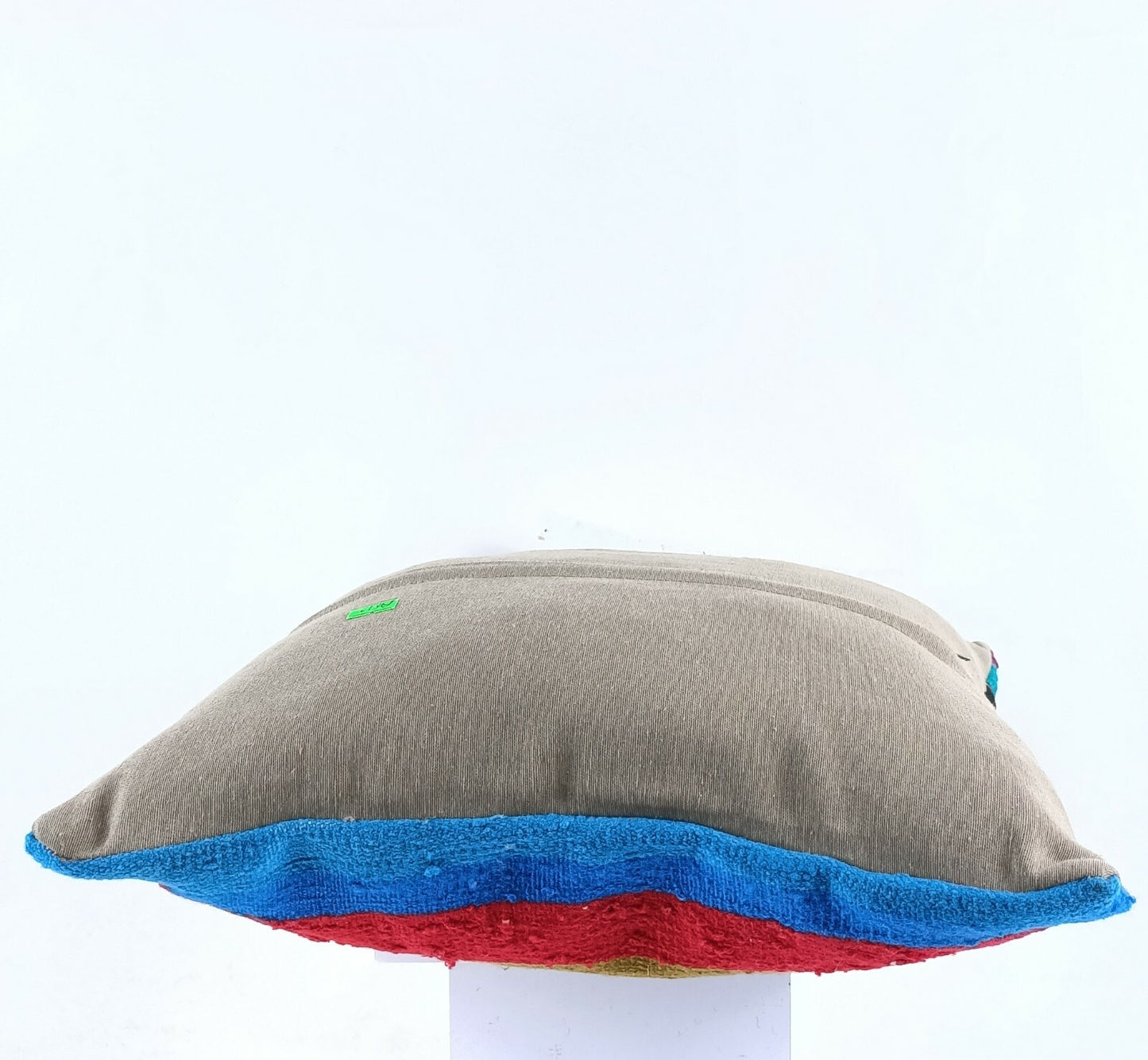 Turkish Handmade Kilim Pillow Cover 16x16 Home Decorative Wool Throw Lumbar A612