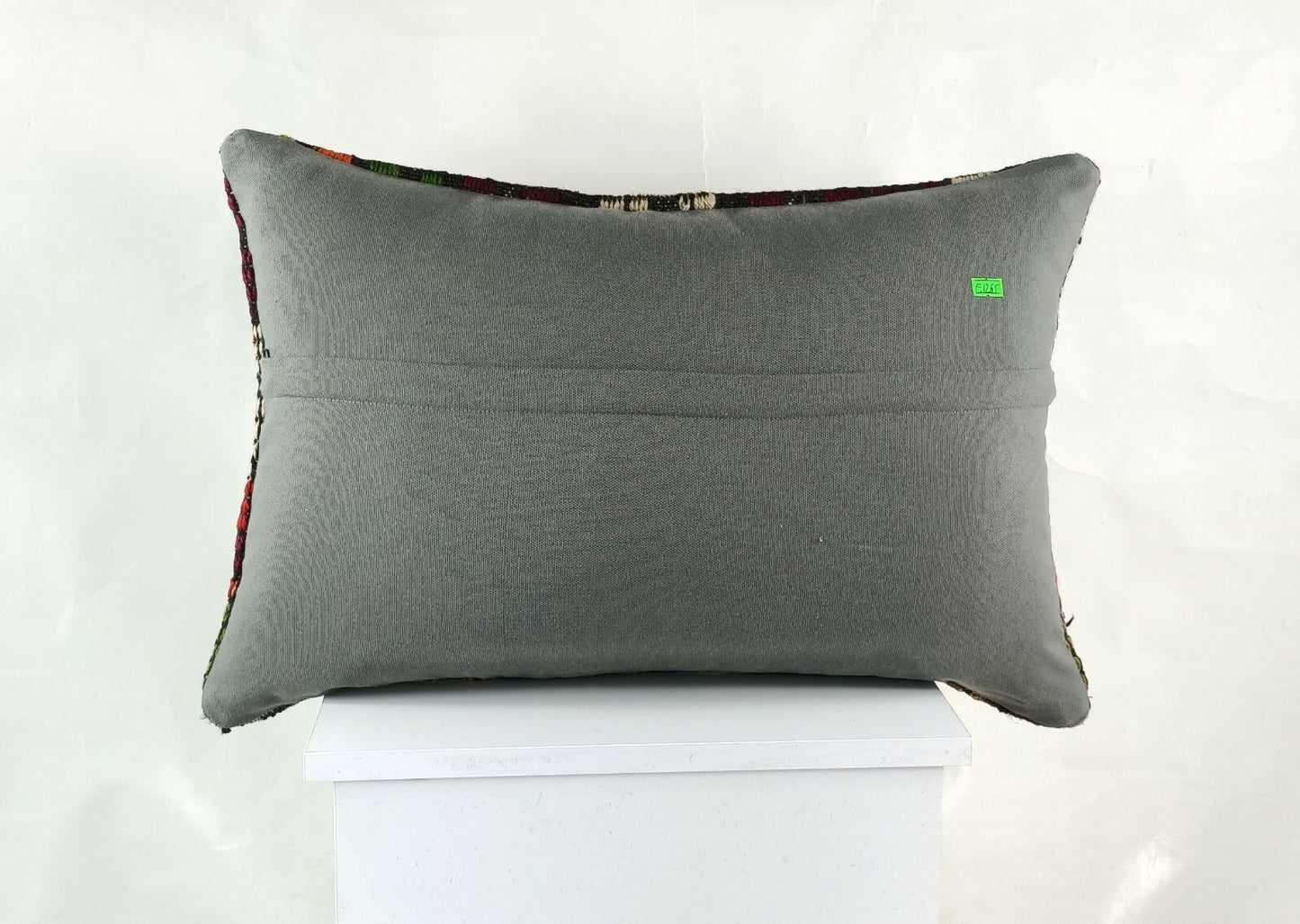 Kilim Cushion Cover 16x24 Throw Pillow Cover Decorative Handmade Lumbar E1265