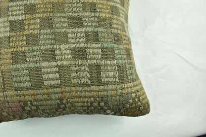 20x20 Kilim Pillow Cover Handmade Vintage Oushak Kilim Cushion Cover A1920