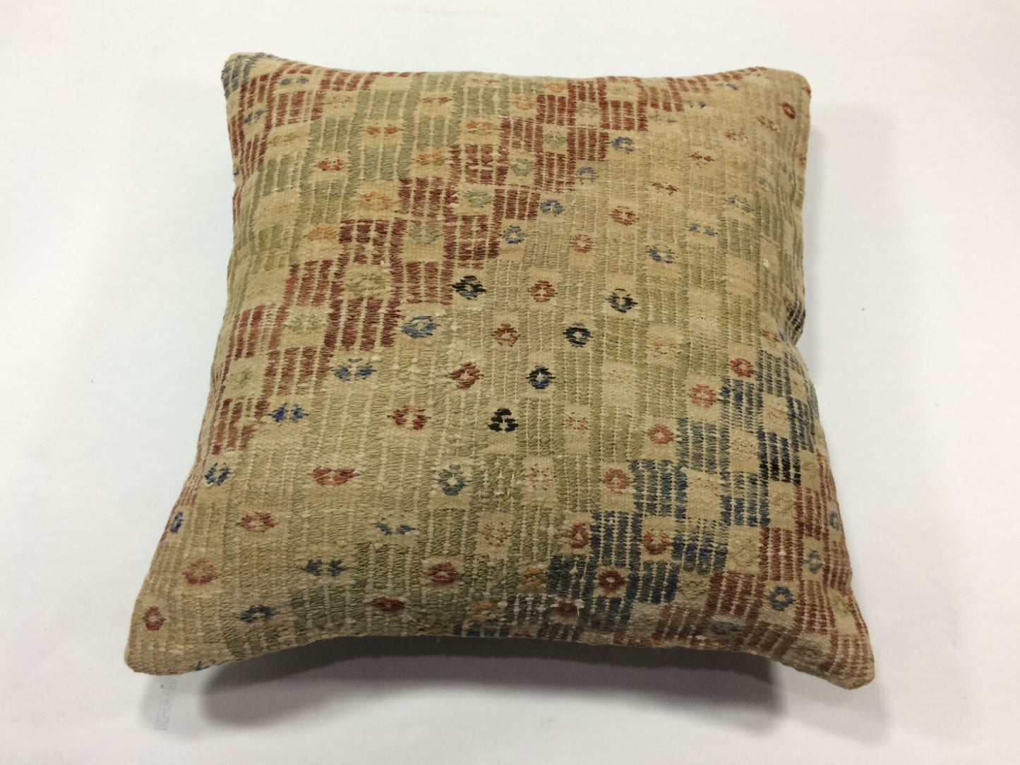 18"x18" Kilim Pillow Cover  Handmade Turkish Vintage Cushion Tribal Lumbar 1291