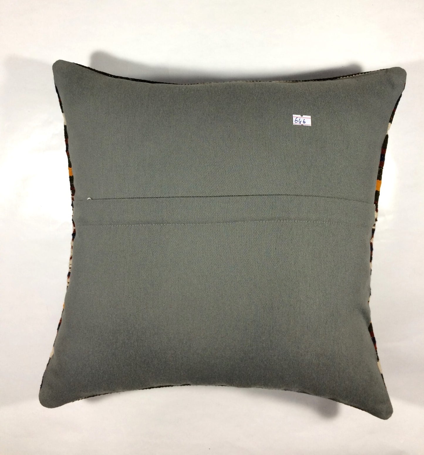 18"x18" Kilim Pillow Cover  Handmade Turkish Vintage Cushion Tribal Lumbar 646