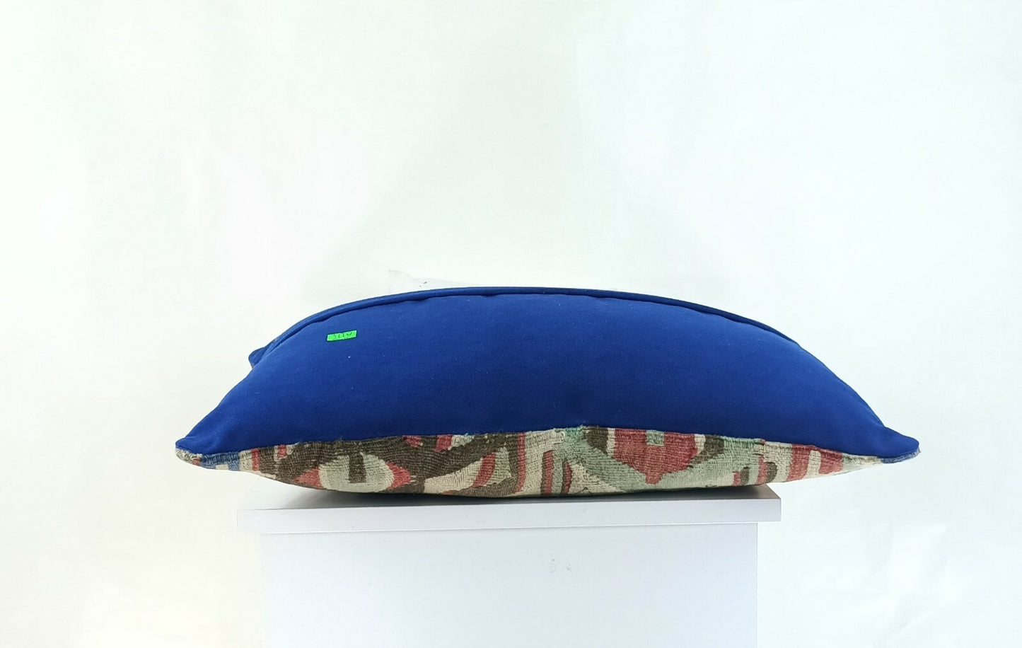 Kilim Lumbar Pillow Cover 12x20 Bohemian Vintage Wool Sofa Couch Cushion A974