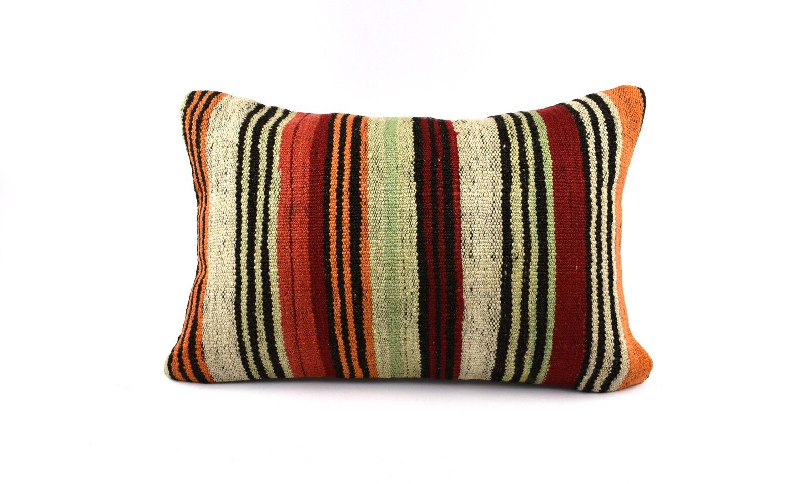 16x24 Kilim Pillow Cover Handmade Vintage Anatolian Lumbar Cushion Cover 4766