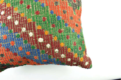 20x20 Kilim Pillow Cover Handmade Vintage Oushak Kilim Cushion Cover 2940