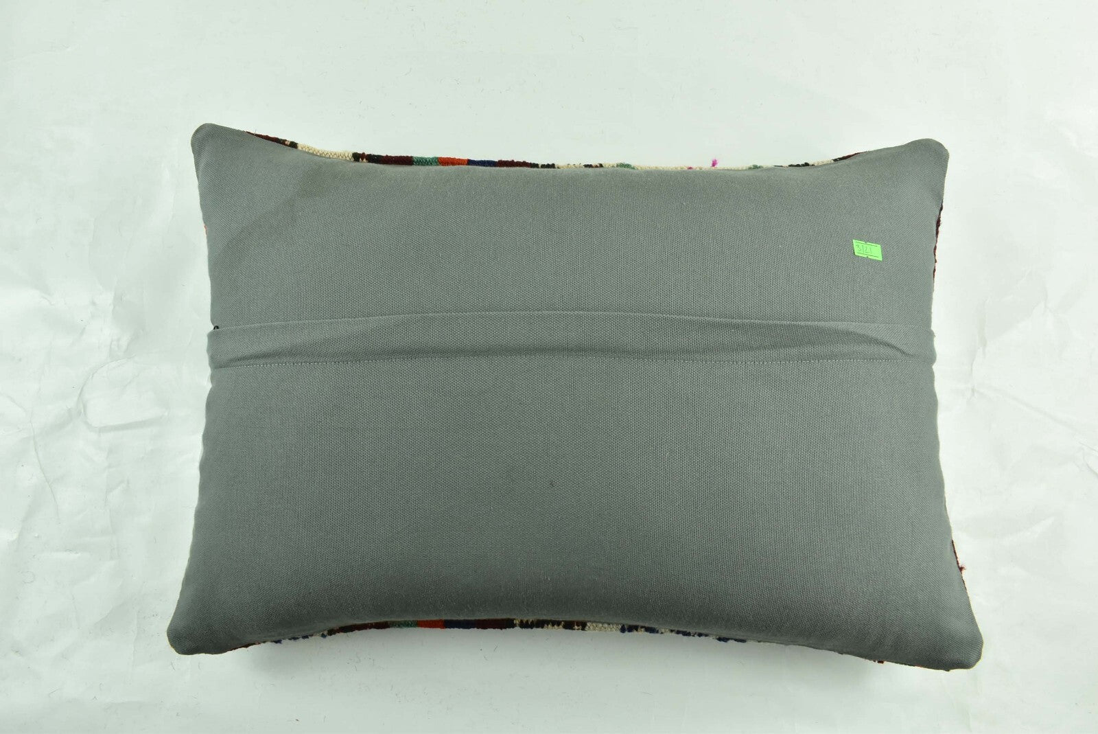 Kilim Pillow Cover 16x24 Tribal Vintage Turkish Carpet Lumbar Pillow Cover 3121