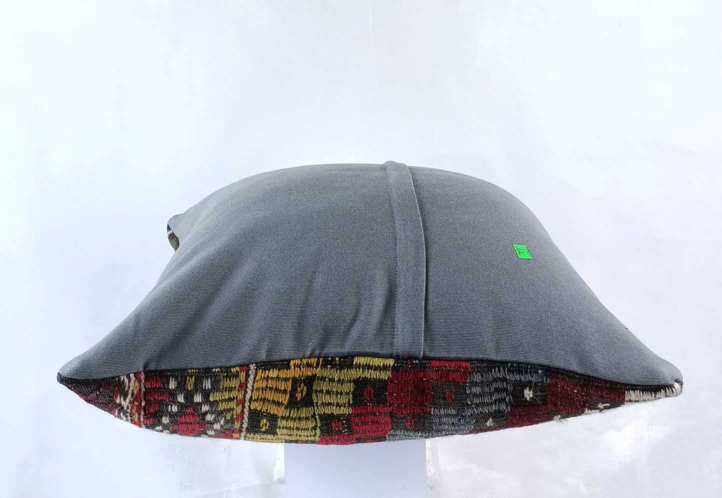 20x20 Kilim Pillow Cover Handmade Vintage Oushak Kilim Cushion Cover 1860