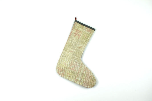 Kilim Christmas Stocking Vintage Rug Stocking Ethnic Decorative Xmas Sock S852-1