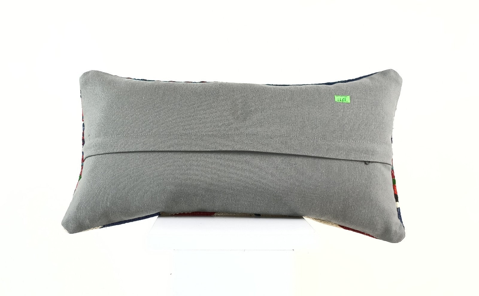 10x20 Kilim Lumbar Pillow Cover Vintage Ethnic Oushak Kilim Pillow Cover 1886