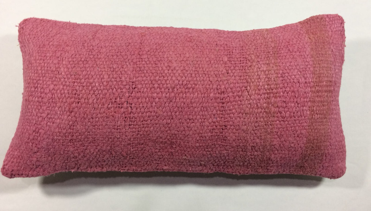 Turkish Cushion Cover 8"x16" Handmade Vintage Boho Ethnic Throw Pillow Case 1443