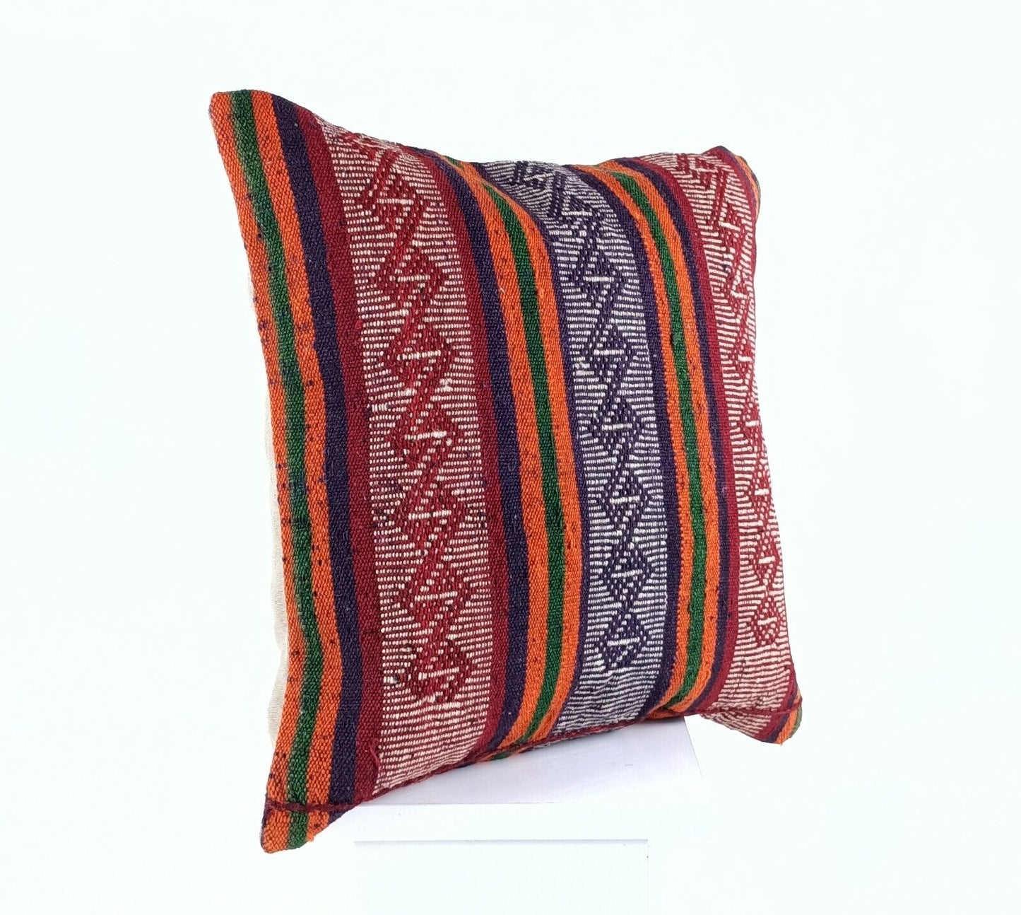 Oushak Kilim Pillow Cover 16x16 Handmade Rug Traditional Sofa Couch Cushion A573