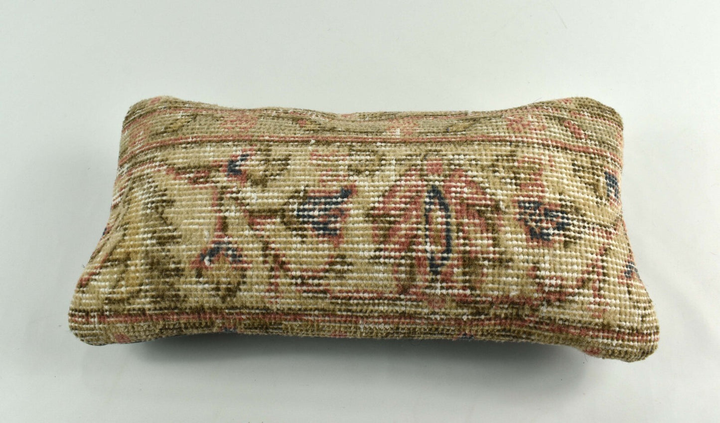 Turkish Cushion Cover 8"x16" Handmade Vintage Boho Ethnic Throw Pillow Case 3701