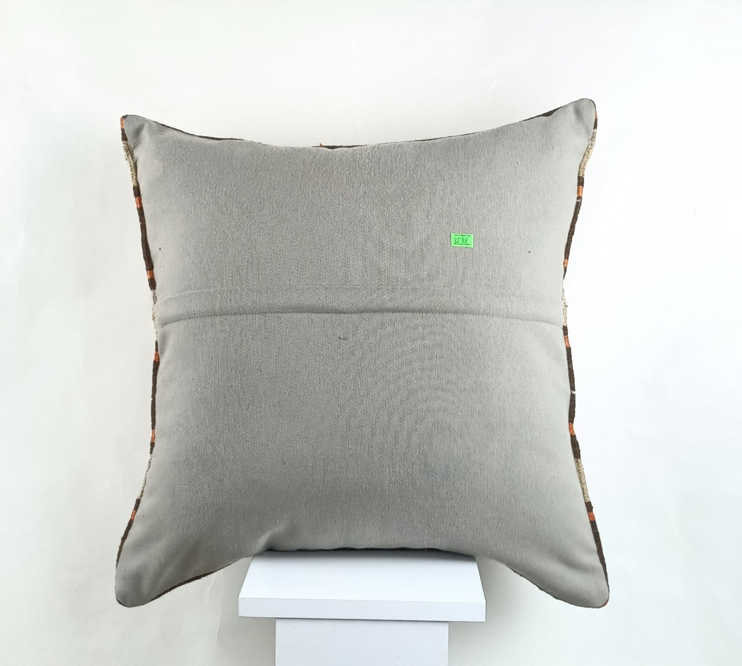 20x20 Kilim Pillow Cover Handmade Vintage Oushak Kilim Cushion Cover 2568