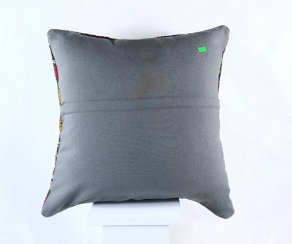 20x20 Kilim Pillow Cover Handmade Vintage Oushak Kilim Cushion Cover 1856