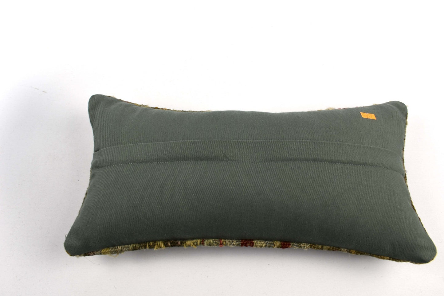 10x20 Kilim Lumbar Pillow Cover Vintage Ethnic Oushak Kilim Pillow Cover 4857