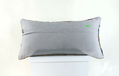 Home Decorative Handmade 12x24 Throw Kilim Pillow Cover Oriental Ottoman A952