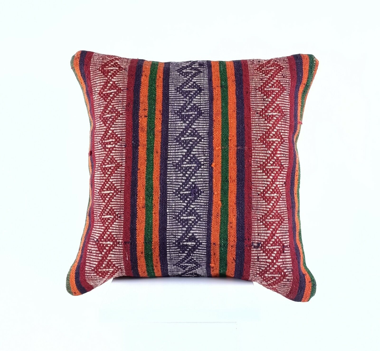 Oushak Kilim Pillow Cover 16x16 Handmade Rug Traditional Sofa Couch Cushion A580