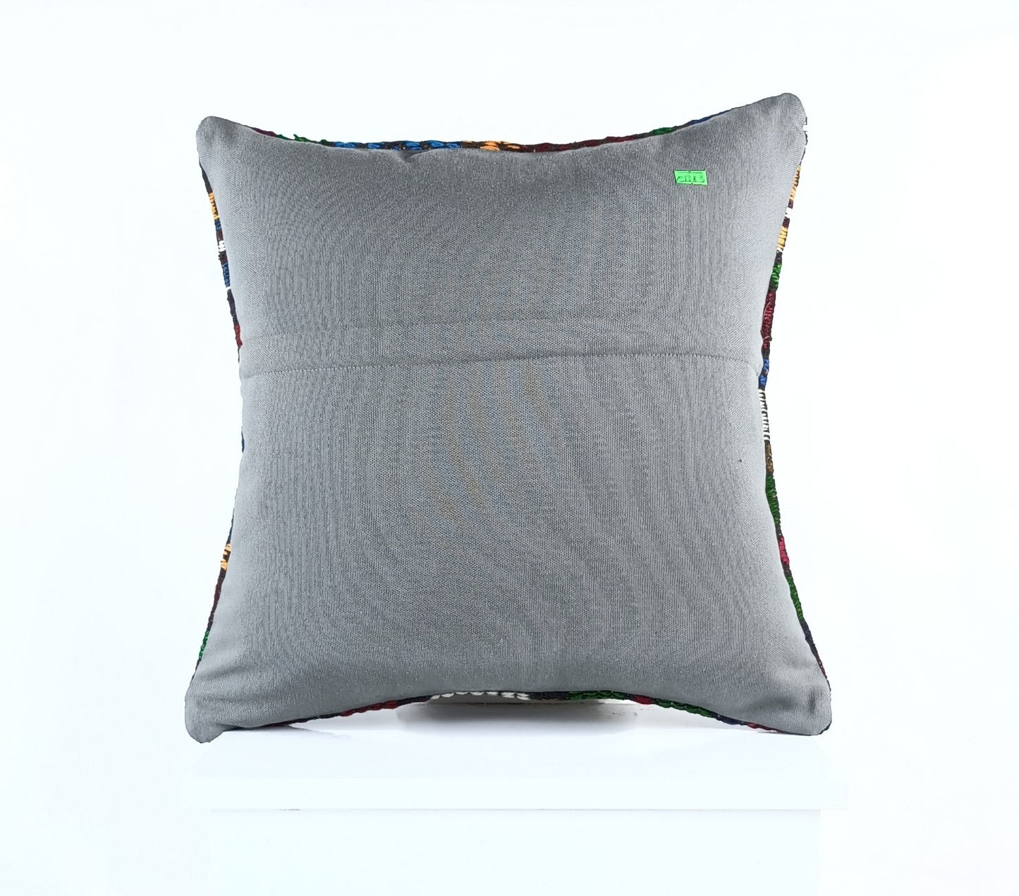 18"x18" Kilim Pillow Cover  Handmade Turkish Vintage Cushion Tribal Lumbar E1383