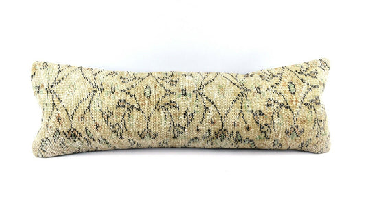 12x36 Ethnic Rug Pillow Decorative Vintage Faded Carpet Boho Cushion Cover A3272