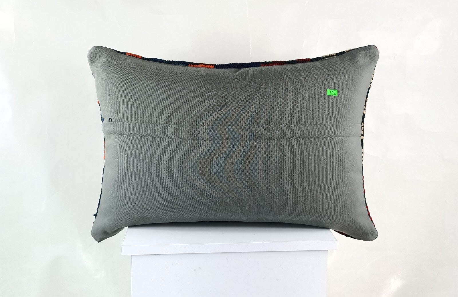 Kilim Pillow Cover 16x24 Tribal Vintage Turkish Carpet Lumbar Pillow Cover 1770