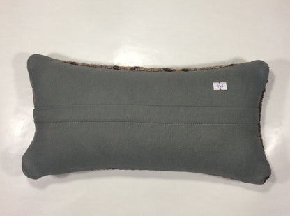 Turkish Cushion Cover 8"x16" Handmade Vintage Boho Ethnic Throw Pillow Case 943