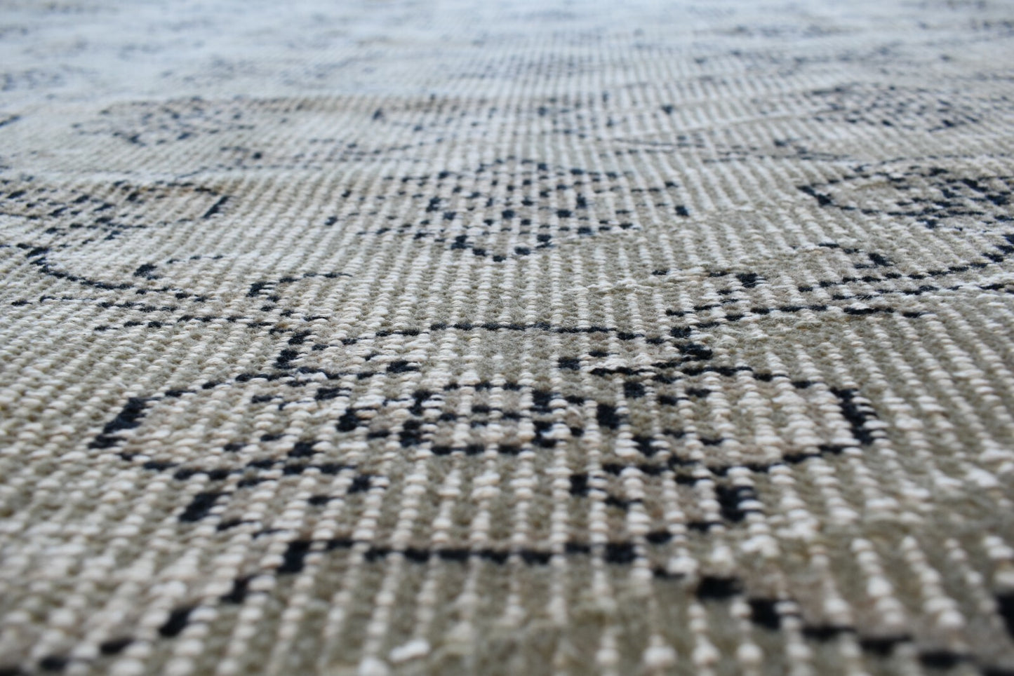 Large Turkish Rug 8.6x5.2 ft Vintage Rug Faded Oushak Rug Living Room Carpet B17