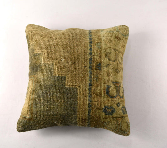 Kilim Pillow Cover 14x14 Vintage Home Decorative Sofa Couch Cushion 4262