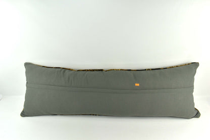 Extra Large Kilim Pillow Cover 16x48 Handmade Ethnic Boho Oriental Lumbar 4015