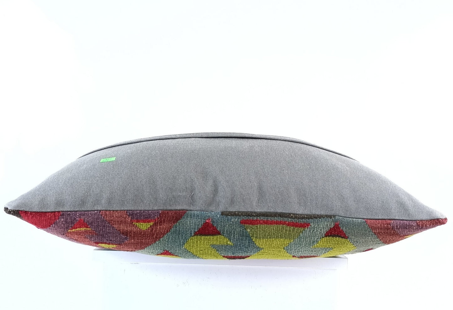 Kilim Pillow Cover 16x24 Tribal Vintage Turkish Carpet Lumbar Pillow Cover 1967