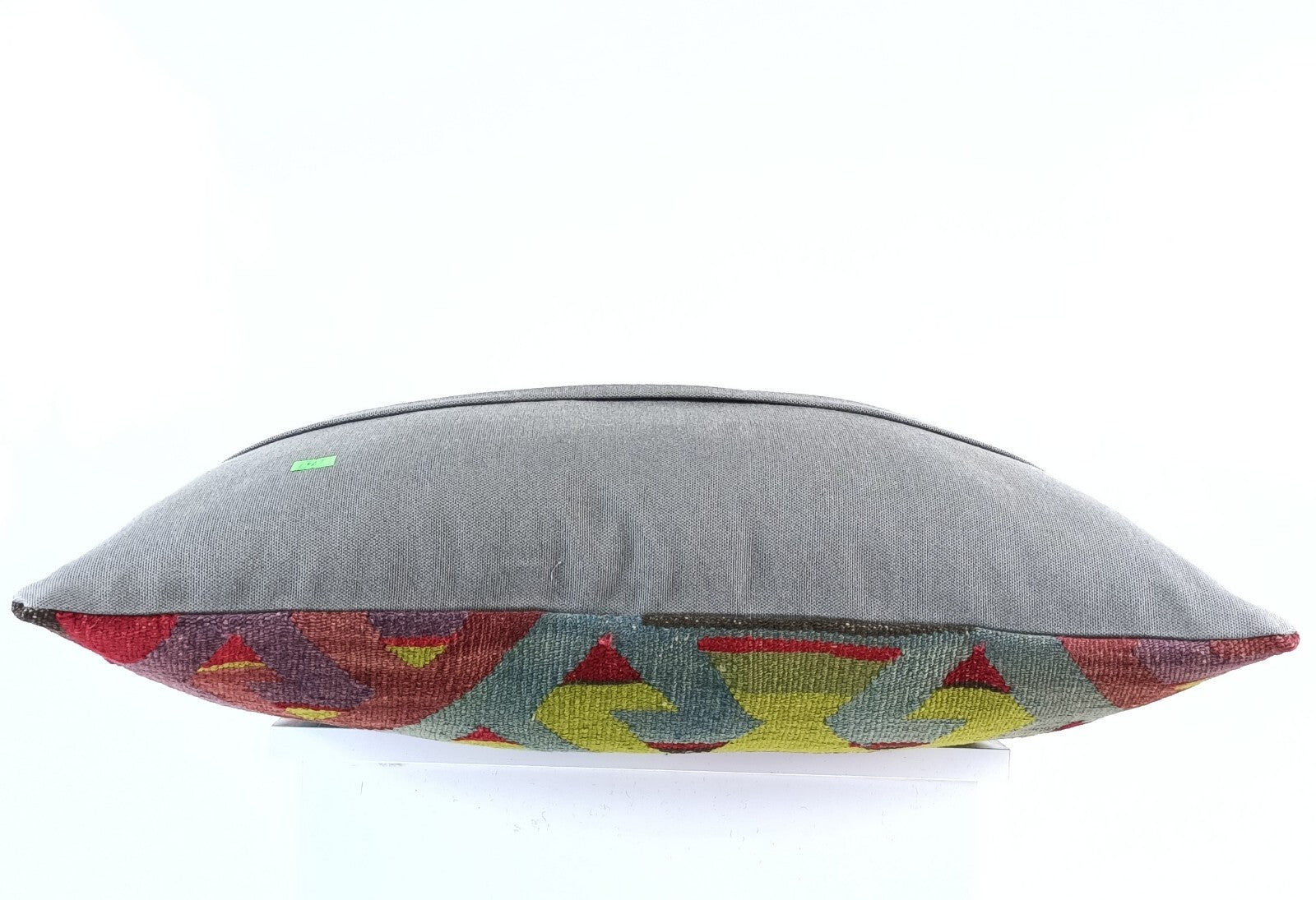 Kilim Pillow Cover 16x24 Tribal Vintage Turkish Carpet Lumbar Pillow Cover 1967