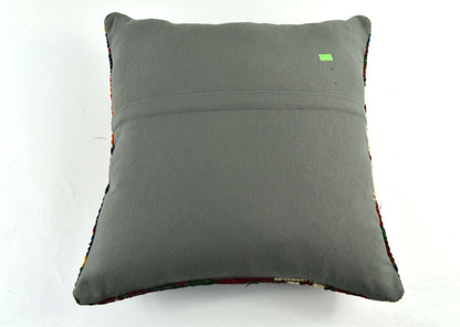 20x20 Kilim Pillow Cover Handmade Vintage Oushak Kilim Cushion Cover 3552