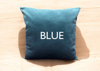 Velvet Throw Pillow Cover Soft Sofa Couch Home Decorative Double Sided Cushion