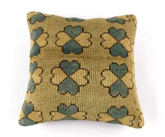 16x16 Oushak Rug Pillow Cover Decorative Handmade Vintage Cushion Cover A3134