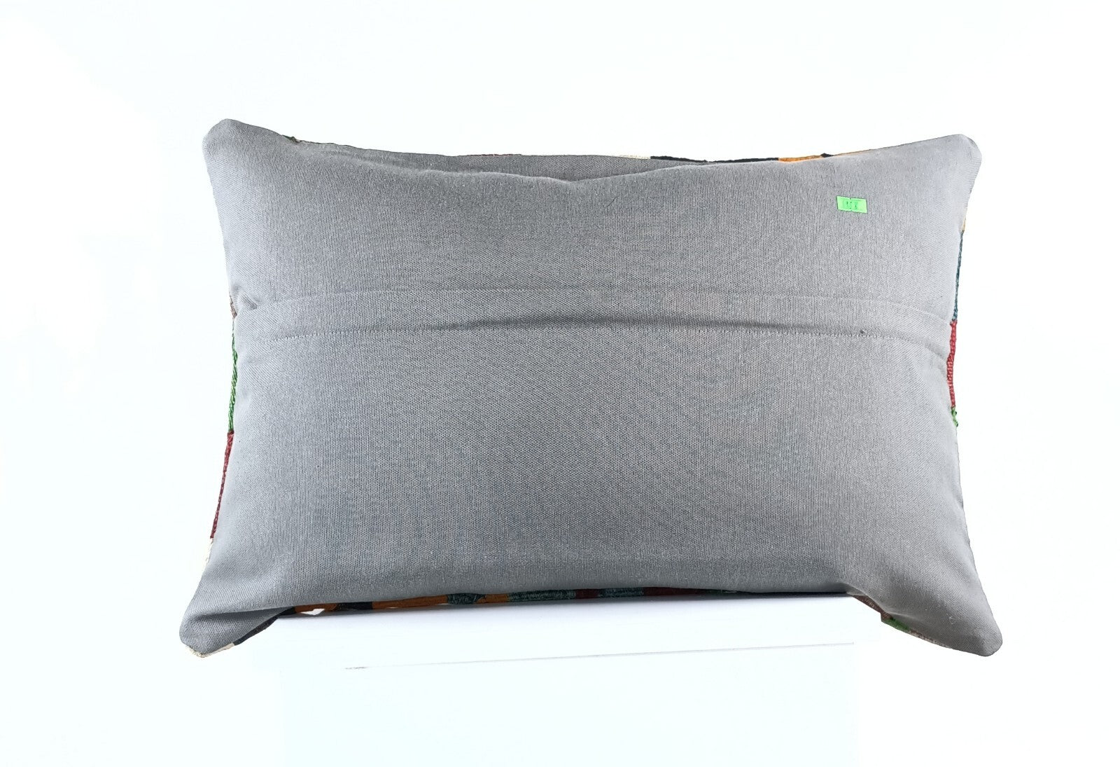 Kilim Pillow Cover 16x24 Tribal Vintage Turkish Carpet Lumbar Pillow Cover 1958