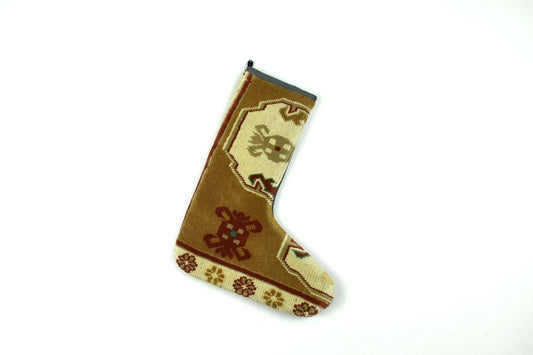 Kilim Christmas Stocking Vintage Rug Stocking Ethnic Decorative Xmas Socks S838