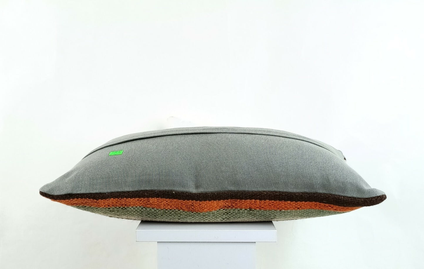 Kilim Pillow Cover 12x20 Turkish Handmade Sofa Couch Floor Lumbar Cushion A1261