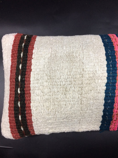 Turkish Cushion Cover 8"x16" Handmade Vintage Boho Ethnic Throw Pillow Case 1460