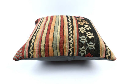 20x20 Kilim Pillow Cover Handmade Vintage Oushak Kilim Cushion Cover 4657