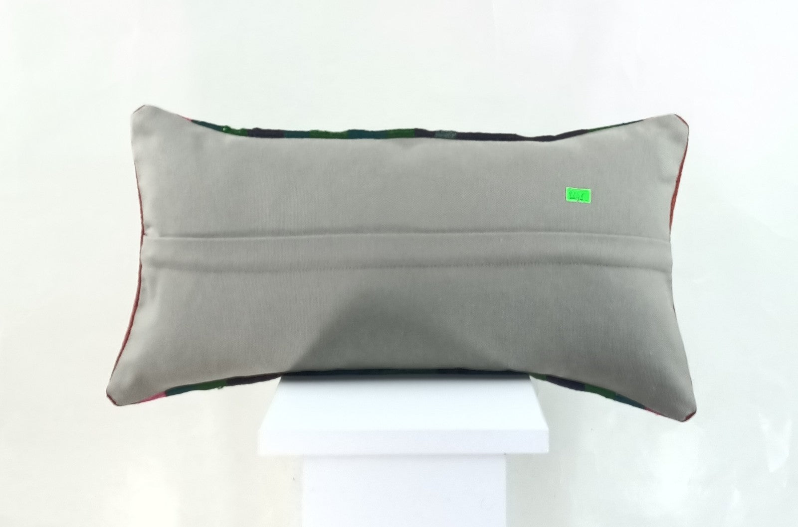 10x20 Kilim Lumbar Pillow Cover Vintage Ethnic Oushak Kilim Pillow Cover 2248