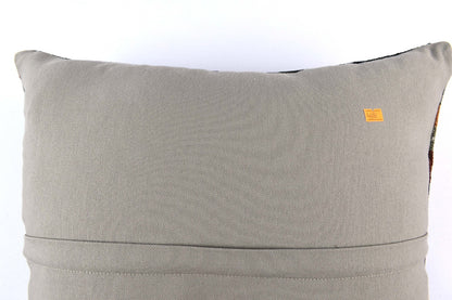 20x20 Kilim Pillow Cover Handmade Vintage Oushak Kilim Cushion Cover 4681