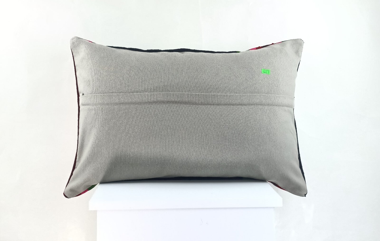 Kilim Pillow Cover 16x24 Tribal Vintage Turkish Carpet Lumbar Pillow Cover 2257