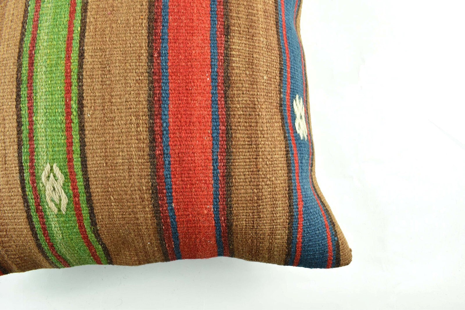 20x20 Kilim Pillow Cover Handmade Vintage Oushak Kilim Cushion Cover 2948