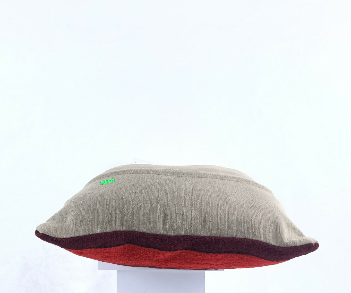  Turkish Kilim Pillow Cover 16x16 Home Decorative Wool Oushak Rug Cushion A521