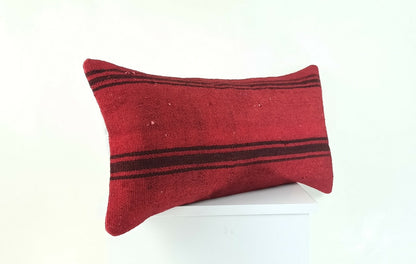 Home Decorative Handmade 12x24 Throw Kilim Pillow Cover Oriental Ottoman A946