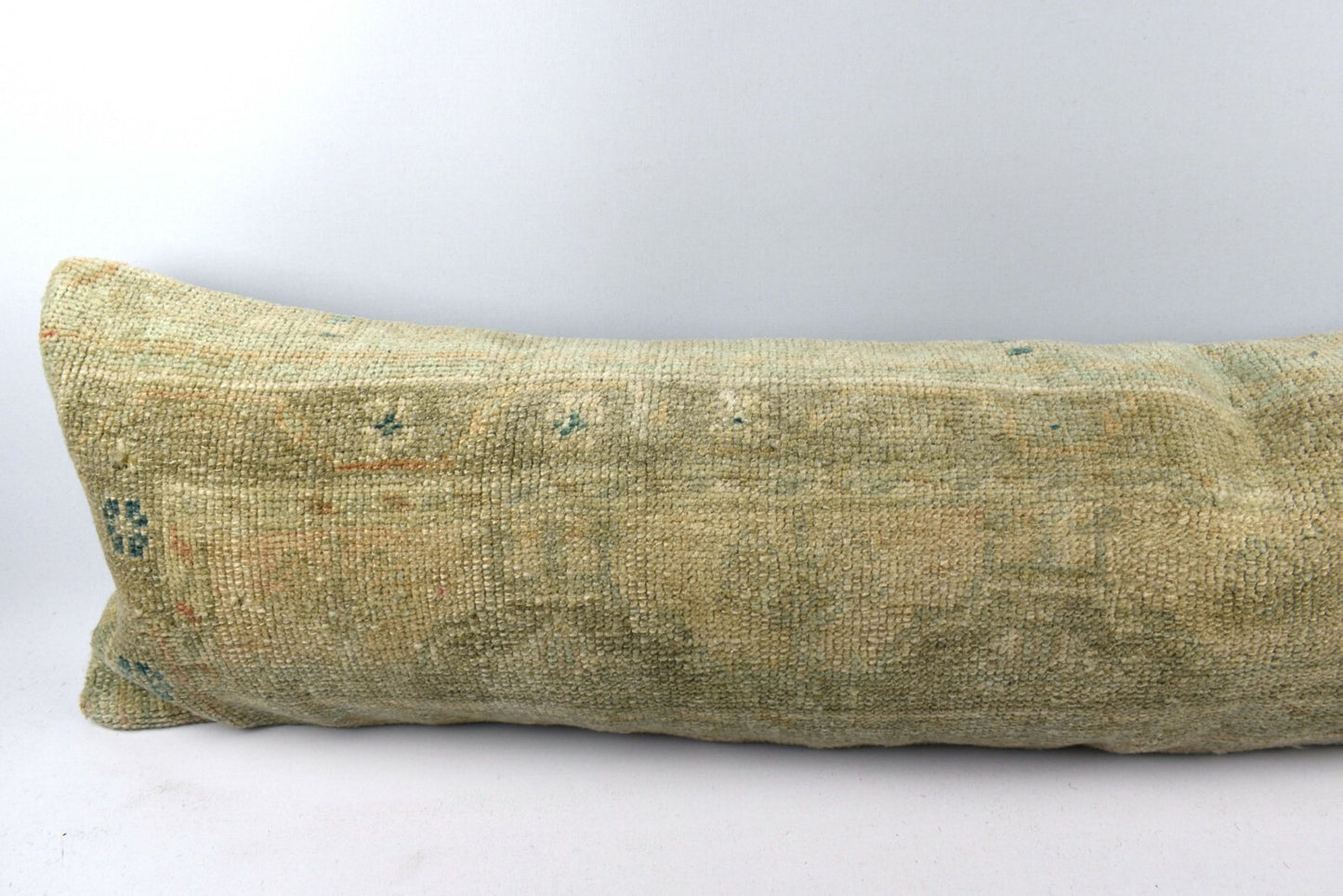 12x48 Vintage Rug Pillow Cover Handwoven Kilim Lumbar Pillow Cover A3310