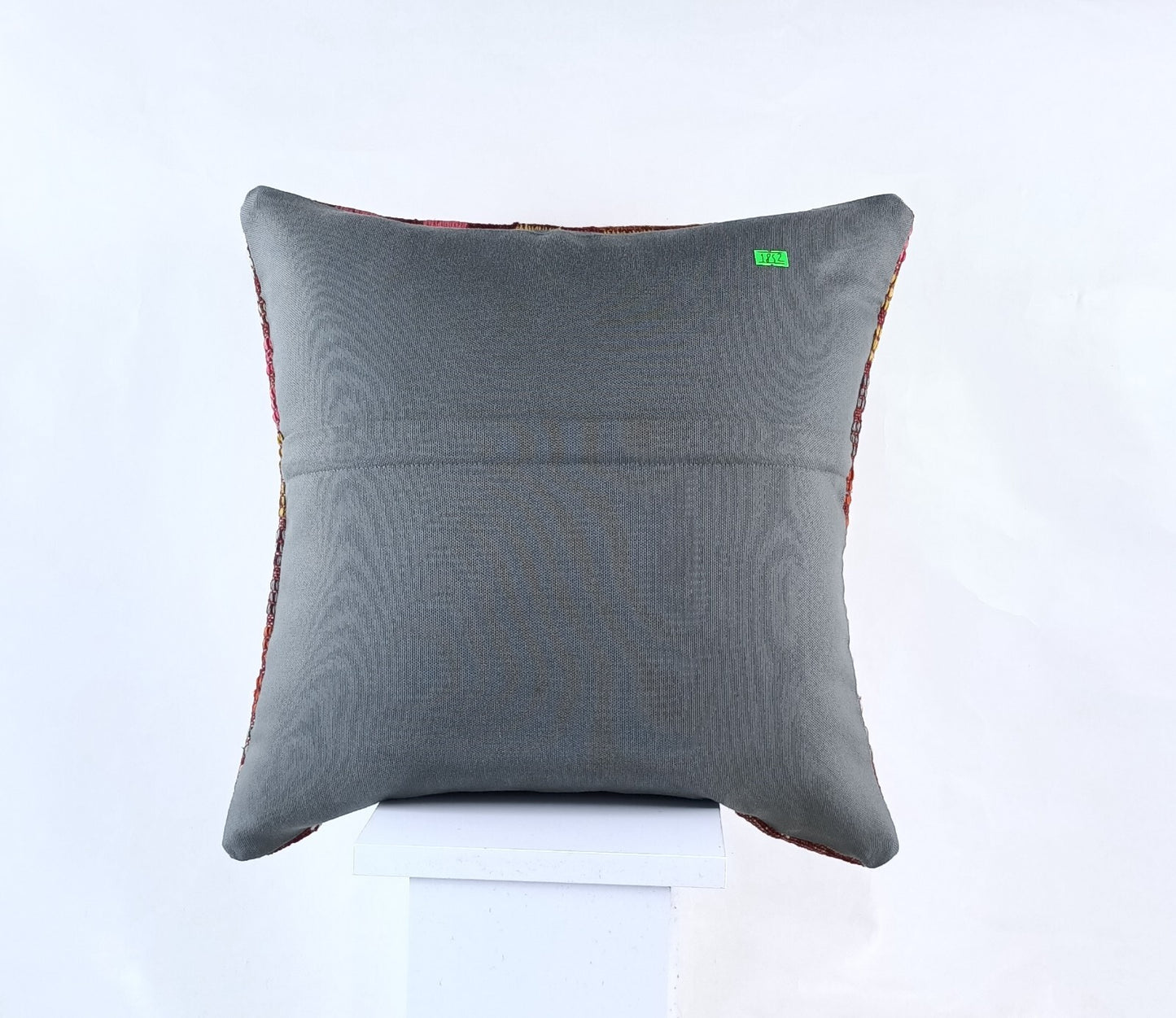 18"x18" Kilim Pillow Cover  Handmade Turkish Vintage Cushion Tribal Lumbar 1852