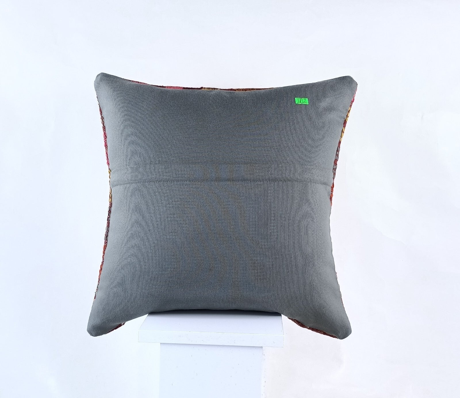 18"x18" Kilim Pillow Cover  Handmade Turkish Vintage Cushion Tribal Lumbar 1852