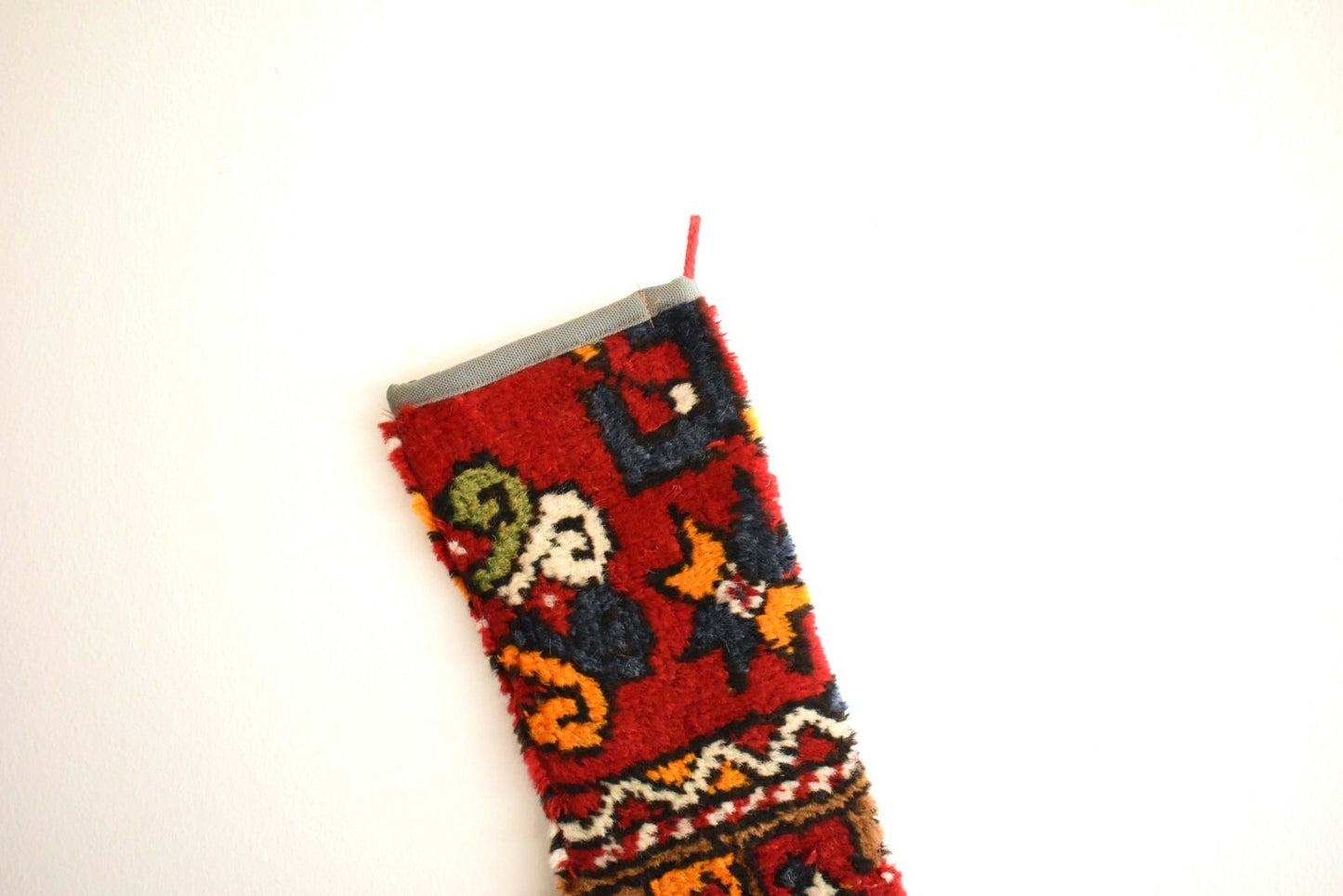 Christmas Stocking Kilim Gift Stocking Holiday Decor Sock Xmas Stocking S291