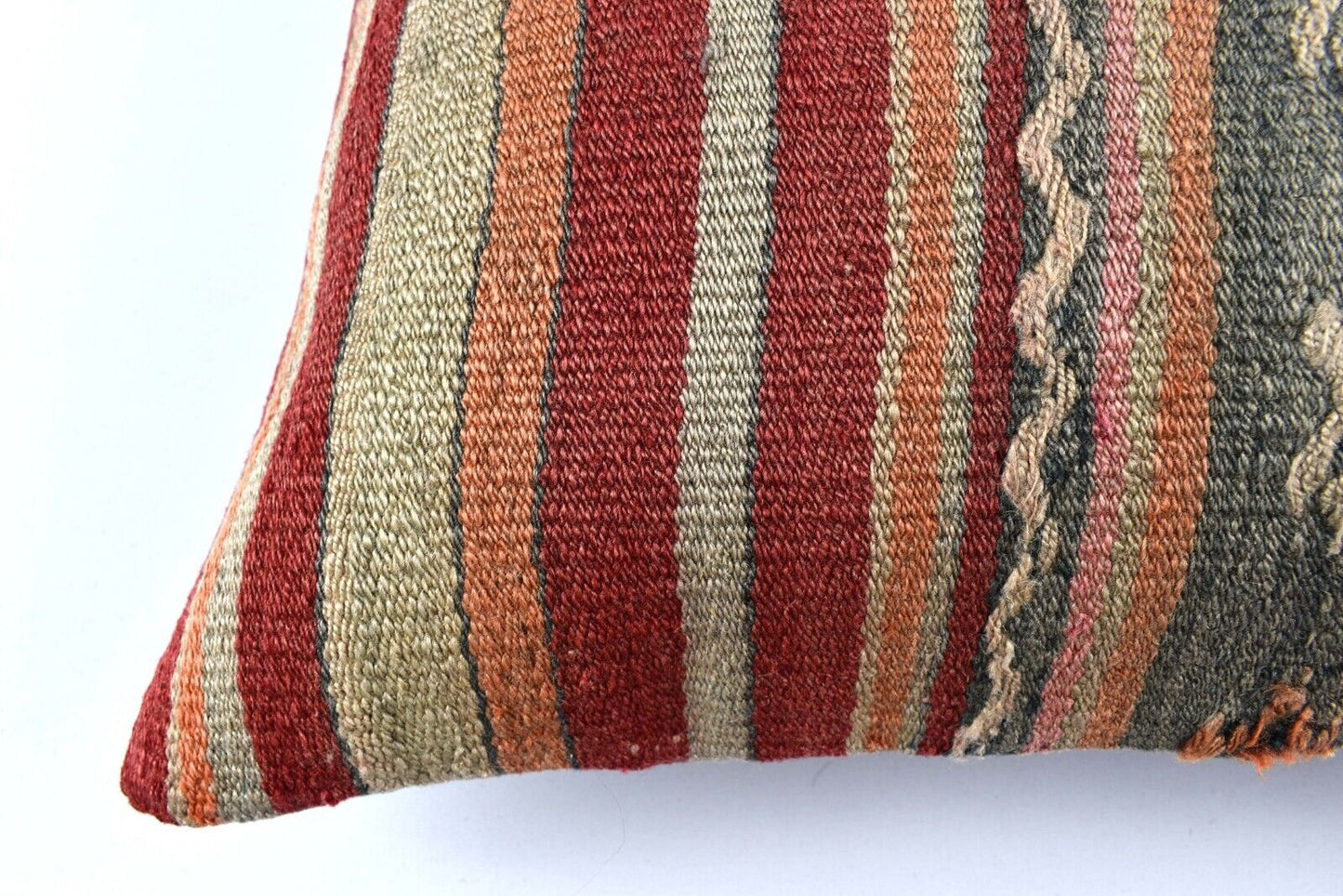 20x20 Kilim Pillow Cover Handmade Vintage Oushak Kilim Cushion Cover 4697